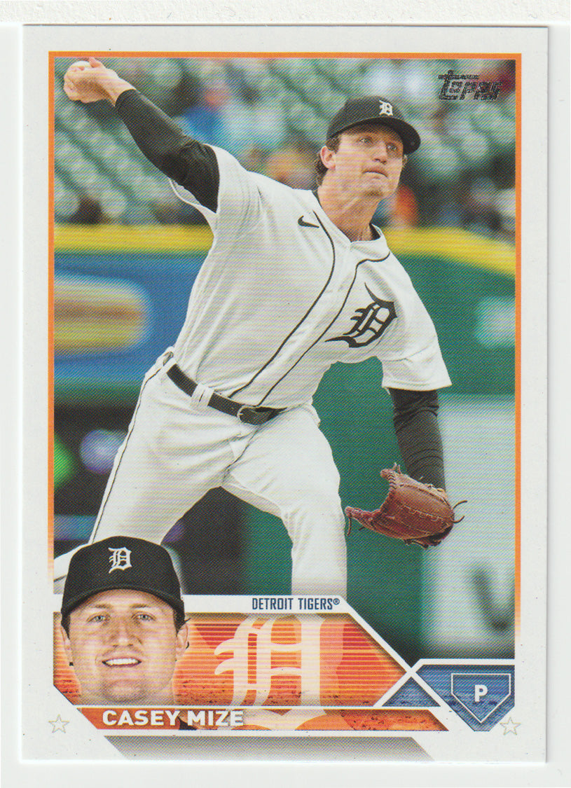 Casey Mize - Detroit Tigers (MLB Baseball Card) 2023 Topps # 586 Mint