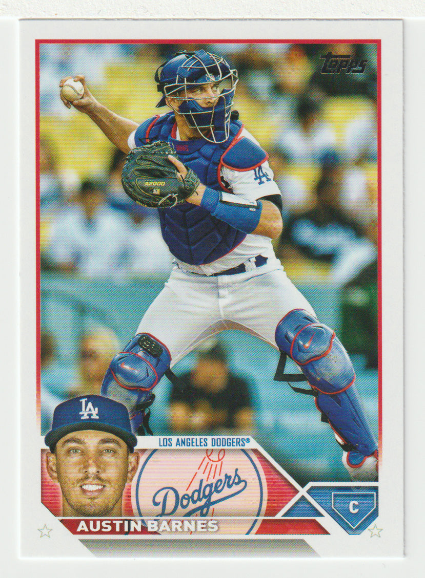 Austin Barnes - Los Angeles Dodgers (MLB Baseball Card) 2023 Topps # 588 Mint