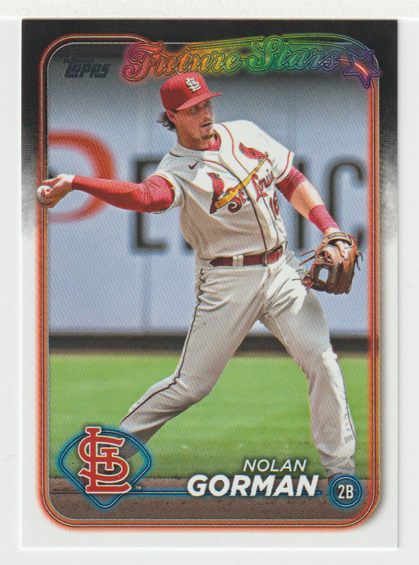 Nolan Gorman - St. Louis Cardinals - Future Stars (MLB Baseball Card) 2024 Topps # 591 Mint