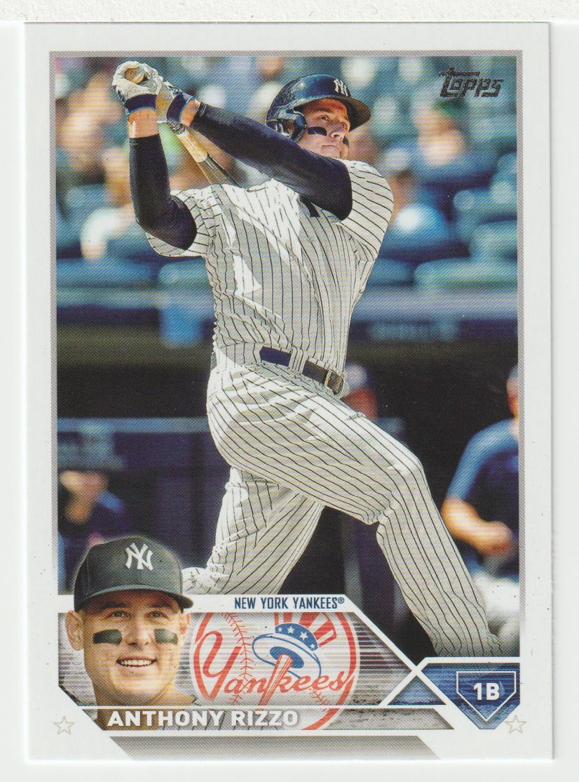 Anthony Rizzo - New York Yankees (MLB Baseball Card) 2023 Topps # 596 Mint