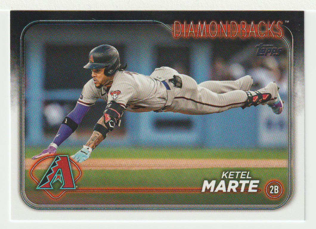 Ketel Marte - Arizona Diamondbacks (MLB Baseball Card) 2024 Topps # 597 Mint
