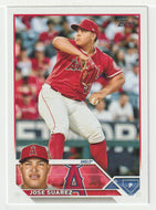 Jose Suarez - Los Angeles Angels (MLB Baseball Card) 2023 Topps # 609 Mint