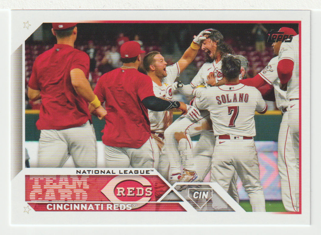 Cincinnati Reds Team Card (MLB Baseball Card) 2023 Topps # 610 Mint