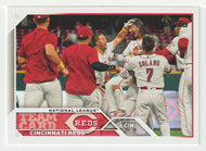 Cincinnati Reds Team Card (MLB Baseball Card) 2023 Topps # 610 Mint