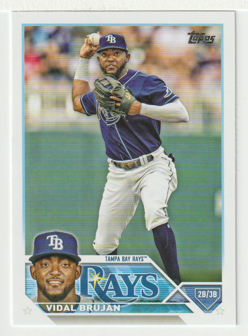Vidal Brujan - Tampa Bay Rays (MLB Baseball Card) 2023 Topps # 613 Mint