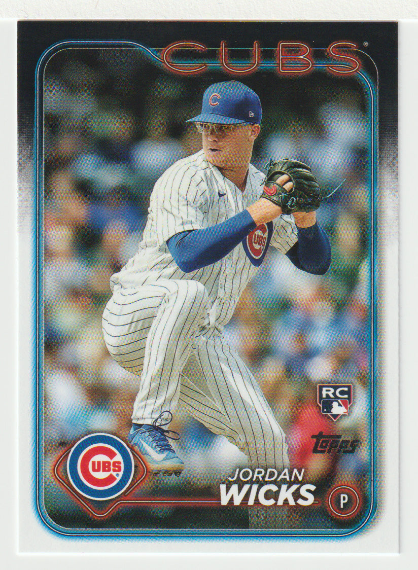 Jordan Wicks RC - Chicago Cubs (MLB Baseball Card) 2024 Topps # 613 Mint