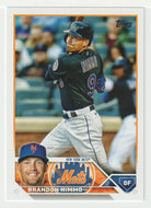 Brandon Nimmo - New York Mets (MLB Baseball Card) 2023 Topps # 614 Mint