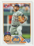 Jose Butto RC - New York Mets (MLB Baseball Card) 2023 Topps # 615 Mint
