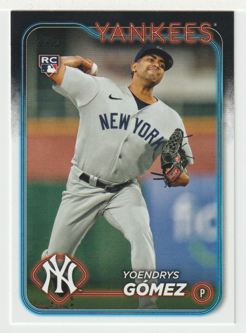 Yoendrys Gomez RC - New York Yankees (MLB Baseball Card) 2024 Topps # 615 Mint