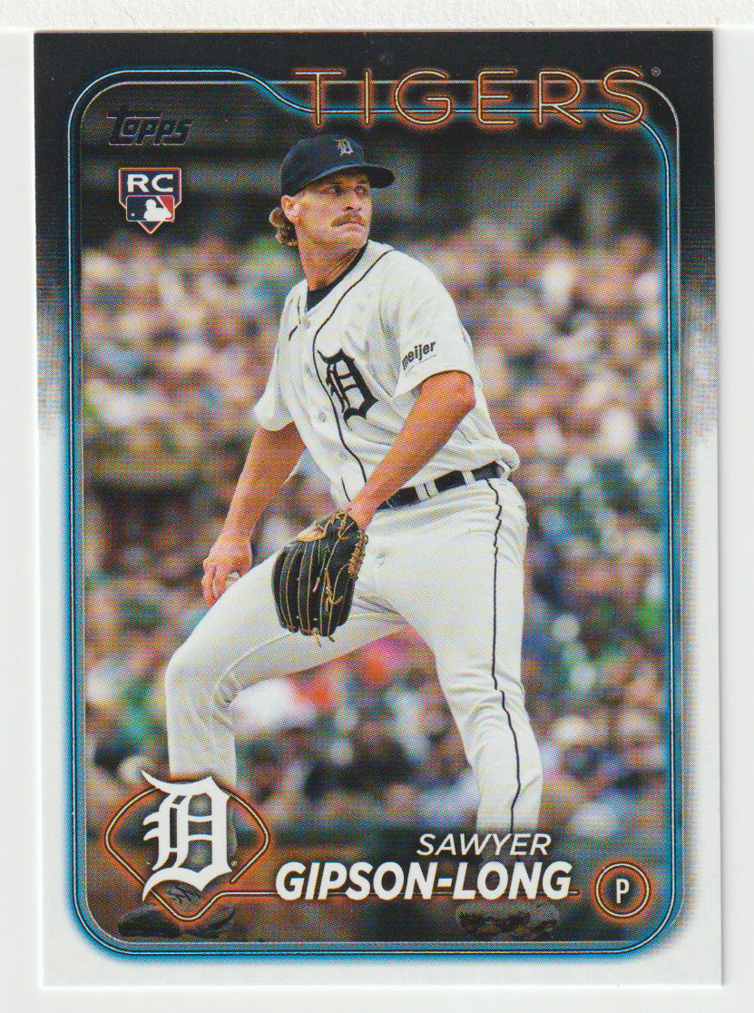 Sawyer Gipson-Long RC - Detroit Tigers (MLB Baseball Card) 2024 Topps # 616 Mint