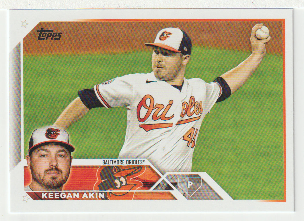 Keegan Akin - Baltimore Orioles (MLB Baseball Card) 2023 Topps # 617 Mint