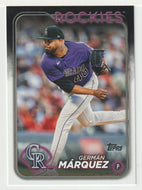 German Marquez - Colorado Rockies (MLB Baseball Card) 2024 Topps # 618 Mint