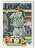 Jace Peterson - Oakland Athletics (MLB Baseball Card) 2023 Topps # 619 Mint