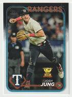Josh Jung - Texas Rangers (MLB Baseball Card) 2024 Topps # 620 Mint