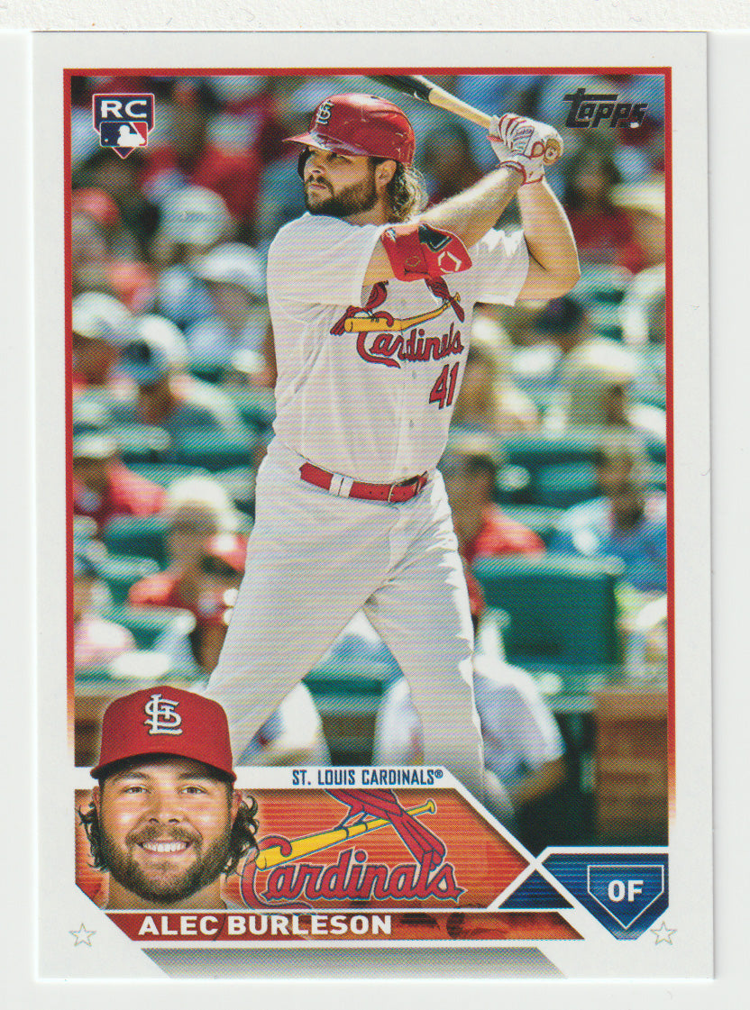 Alec Burleson RC - St. Louis Cardinals (MLB Baseball Card) 2023 Topps # 622 Mint