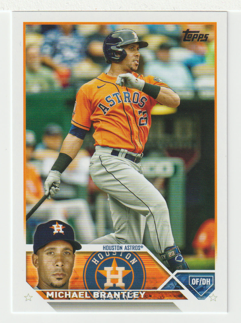 Michael Brantley - Houston Astros (MLB Baseball Card) 2023 Topps # 628 Mint