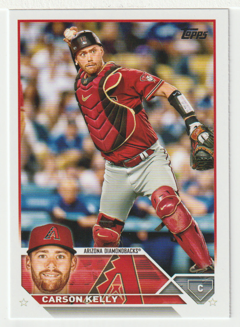 Carson Kelly - Arizona Diamondbacks (MLB Baseball Card) 2023 Topps # 633 Mint