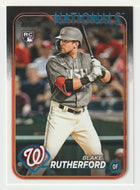Blake Rutherford RC - Washington Nationals (MLB Baseball Card) 2024 Topps # 637 Mint