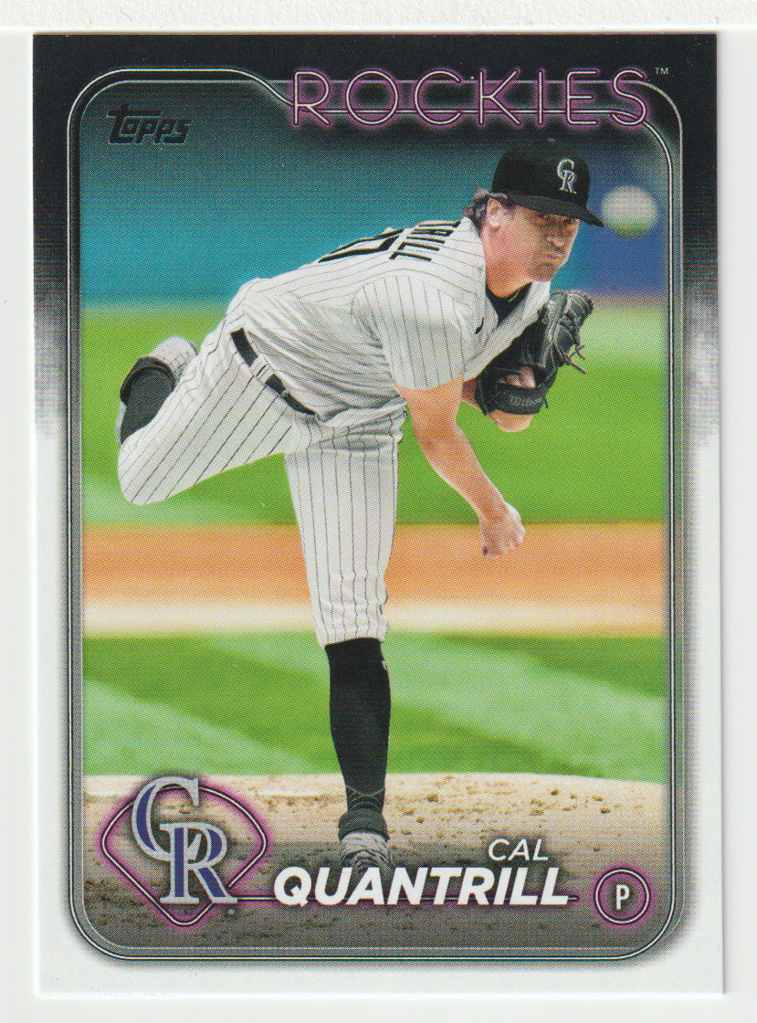 Cal Quantrill - Colorado Rockies (MLB Baseball Card) 2024 Topps # 638 Mint