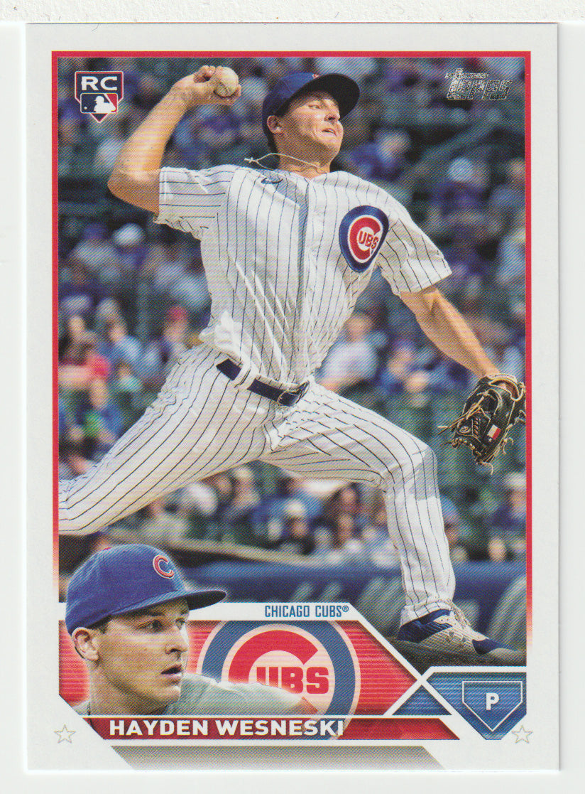 Hayden Wesneski RC - Chicago Cubs (MLB Baseball Card) 2023 Topps # 638 Mint