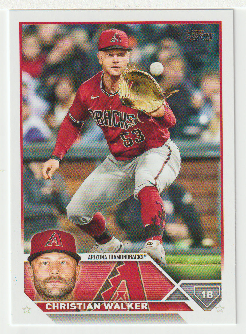 Christian Walker - Arizona Diamondbacks (MLB Baseball Card) 2023 Topps # 639 Mint