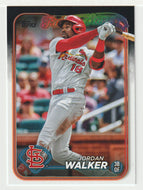 Jordan Walker - St. Louis Cardinals - Future Stars (MLB Baseball Card) 2024 Topps # 642 Mint