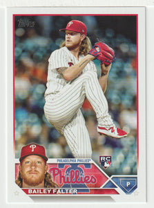 Bailey Falter RC - Philadelphia Phillies (MLB Baseball Card) 2023 Topps # 643 Mint