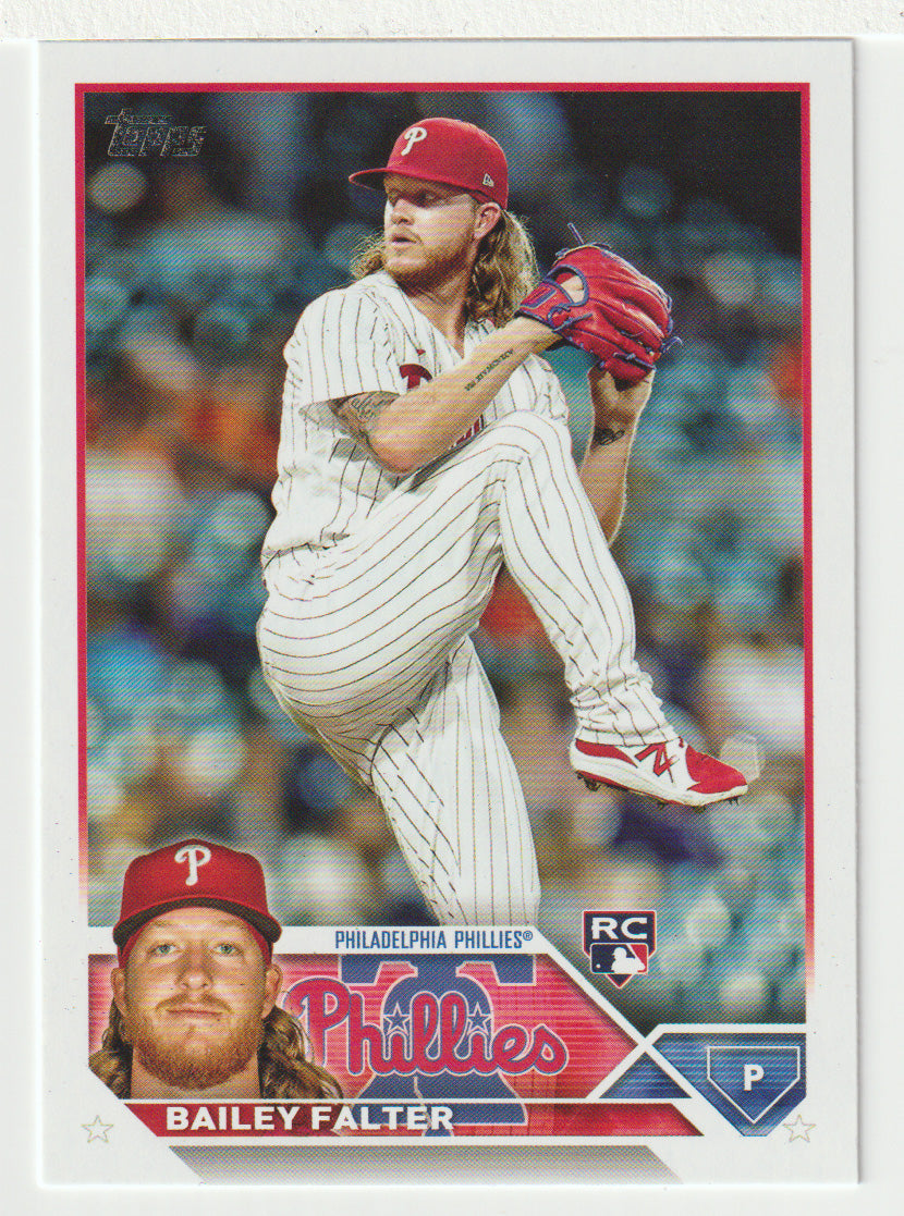 Bailey Falter RC - Philadelphia Phillies (MLB Baseball Card) 2023 Topps # 643 Mint