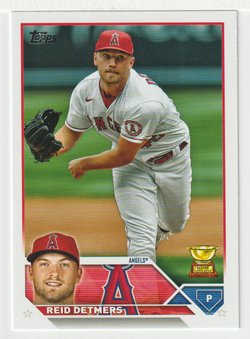 Reid Detmers - Los Angeles Angels (MLB Baseball Card) 2023 Topps # 645 Mint