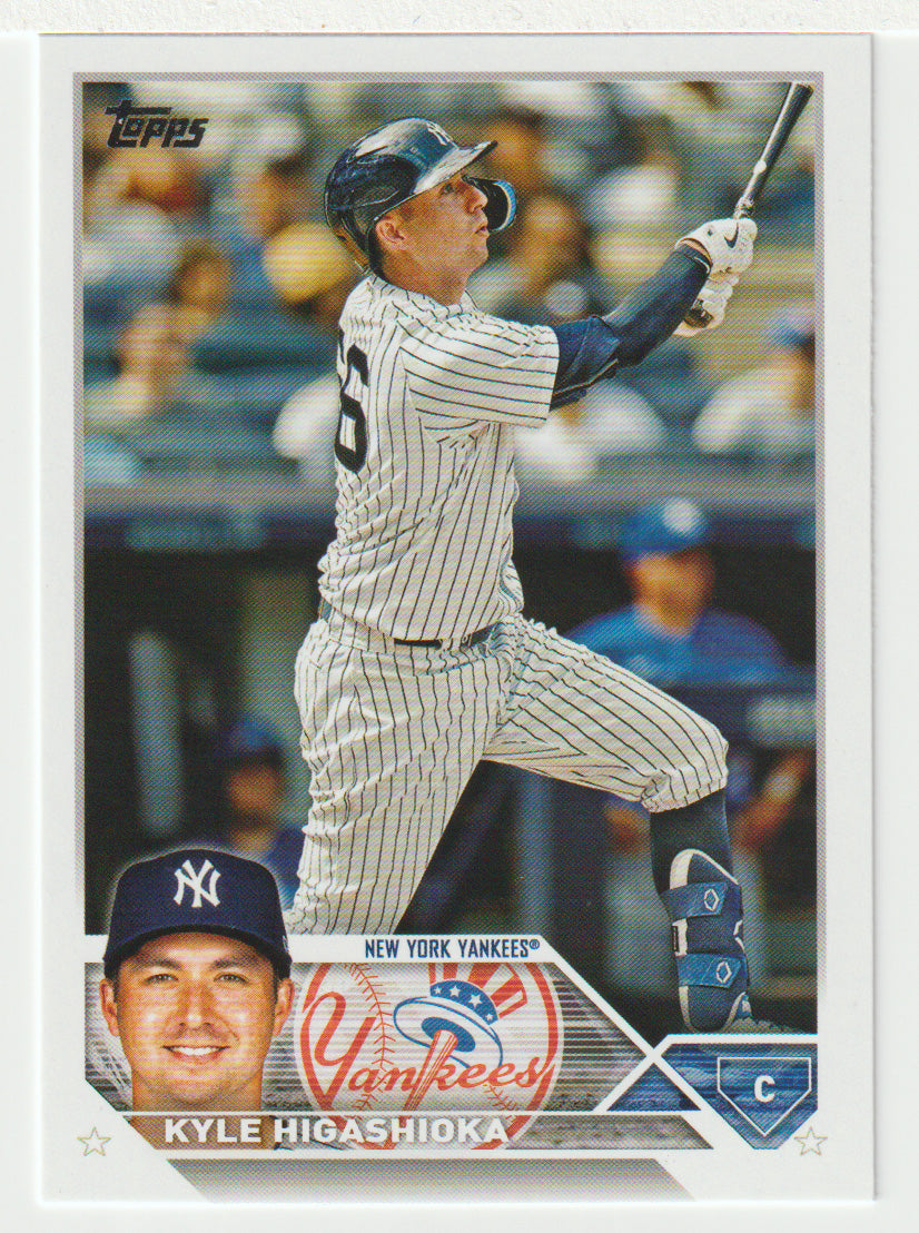 Kyle Higashioka - New York Yankees (MLB Baseball Card) 2023 Topps # 646 Mint