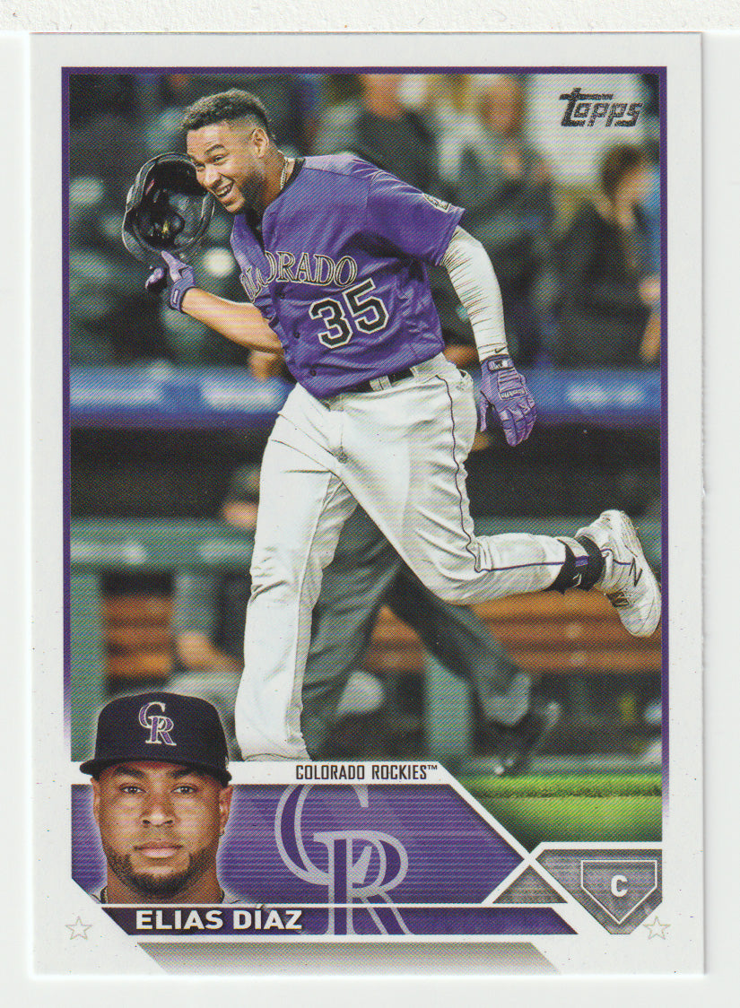 Elias Diaz - Colorado Rockies (MLB Baseball Card) 2023 Topps # 648 Mint