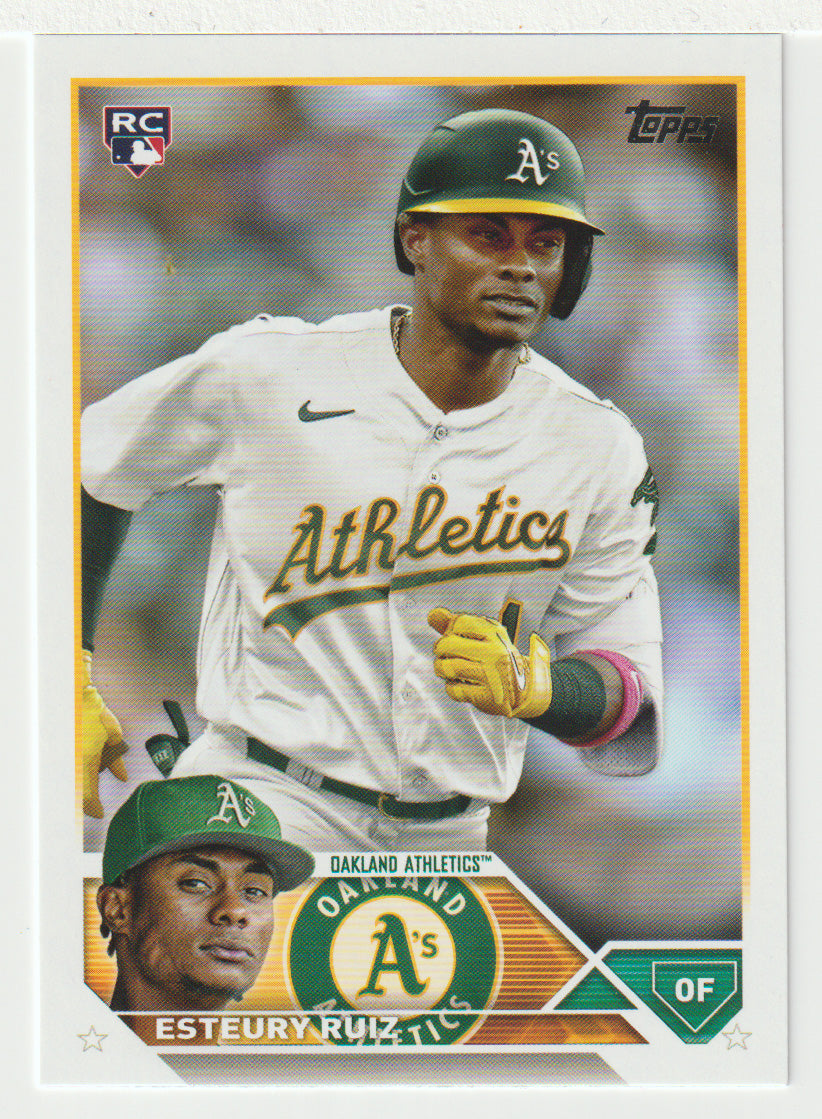 Esteury Ruiz RC - Oakland Athletics (MLB Baseball Card) 2023 Topps # 650 Mint