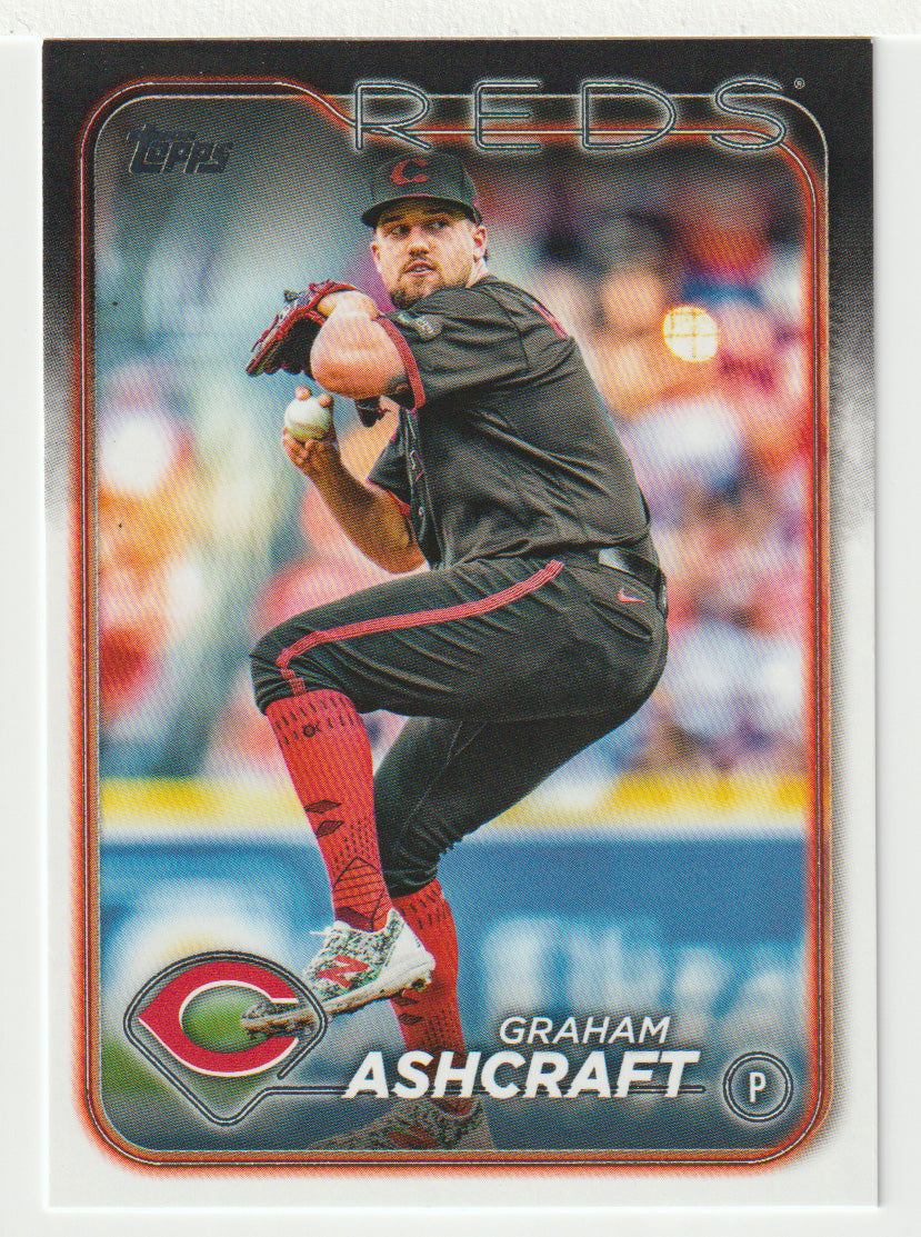 Graham Ashcraft - Cincinnati Reds (MLB Baseball Card) 2024 Topps # 652 Mint