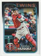 Christian Vazquez - Minnesota Twins (MLB Baseball Card) 2024 Topps # 654 Mint