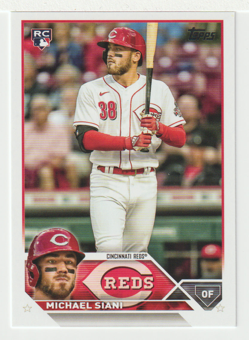 Michael Siani RC - Cincinnati Reds (MLB Baseball Card) 2023 Topps # 654 Mint