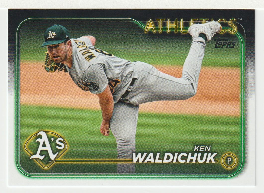 Ken Waldichuk - Oakland Athletics (MLB Baseball Card) 2024 Topps # 659 Mint