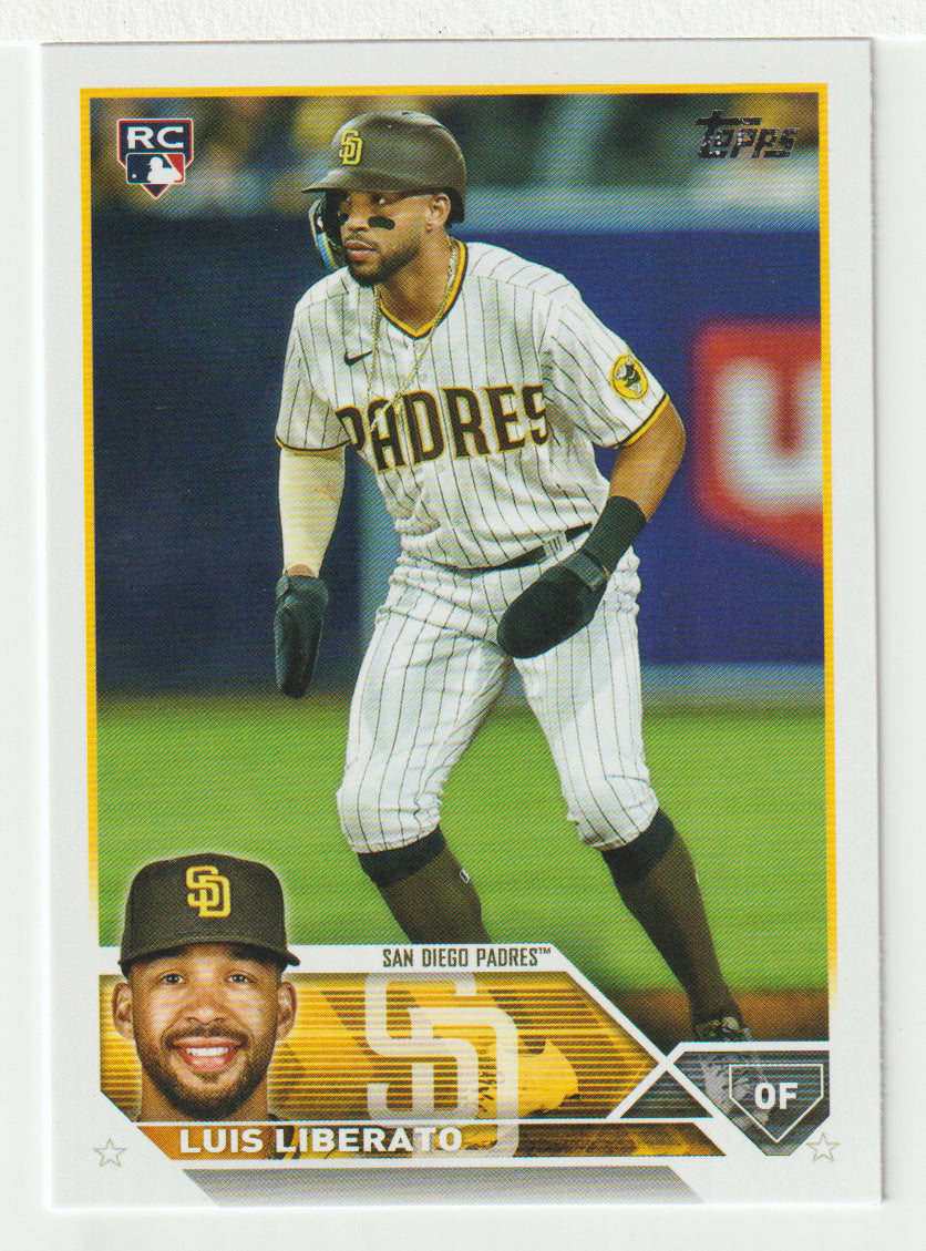 Luis Liberato RC - San Diego Padres (MLB Baseball Card) 2023 Topps # 659 Mint