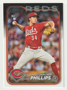 Connor Phillips RC - Cincinnati Reds (MLB Baseball Card) 2024 Topps # 670 Mint