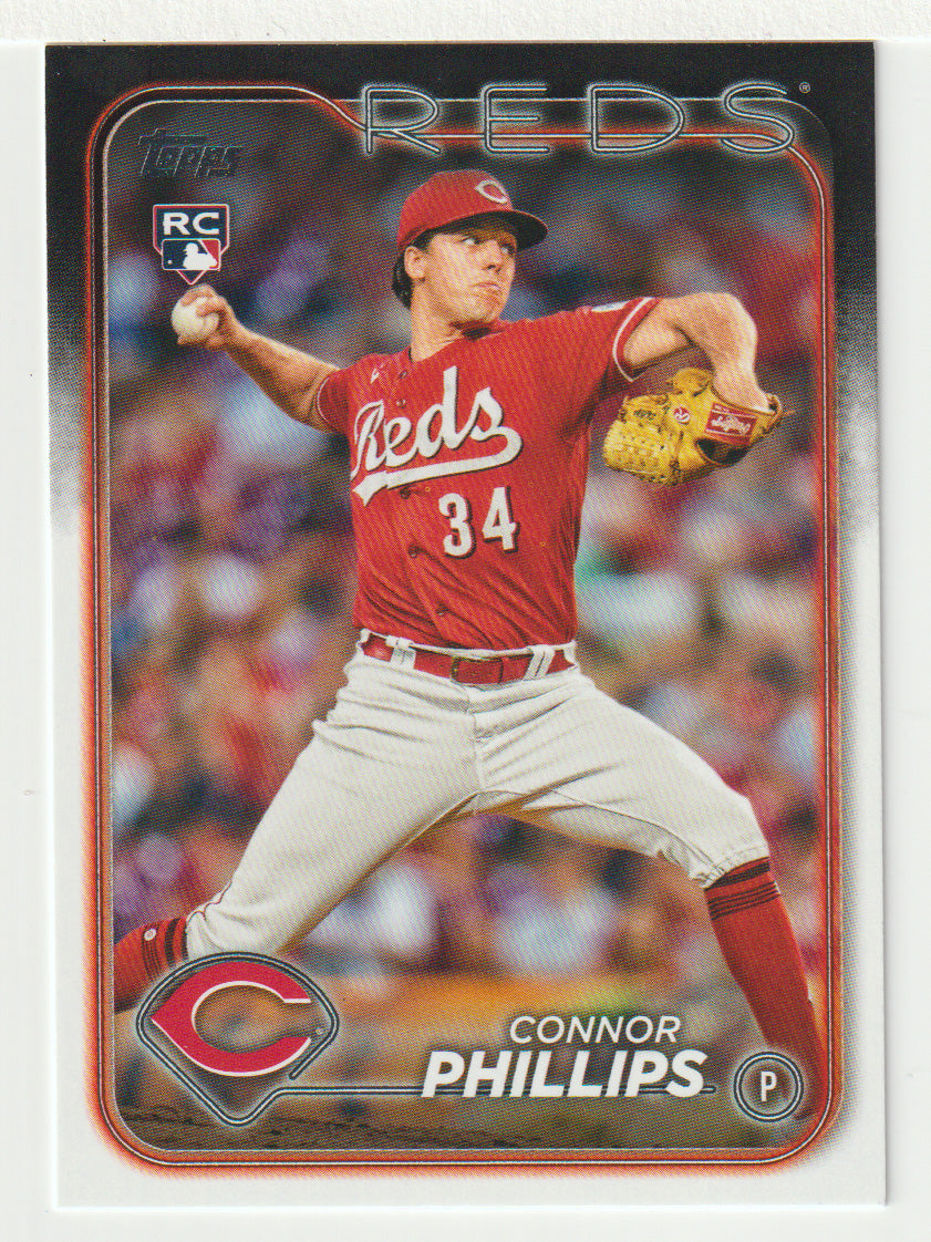 Connor Phillips RC - Cincinnati Reds (MLB Baseball Card) 2024 Topps # 670 Mint