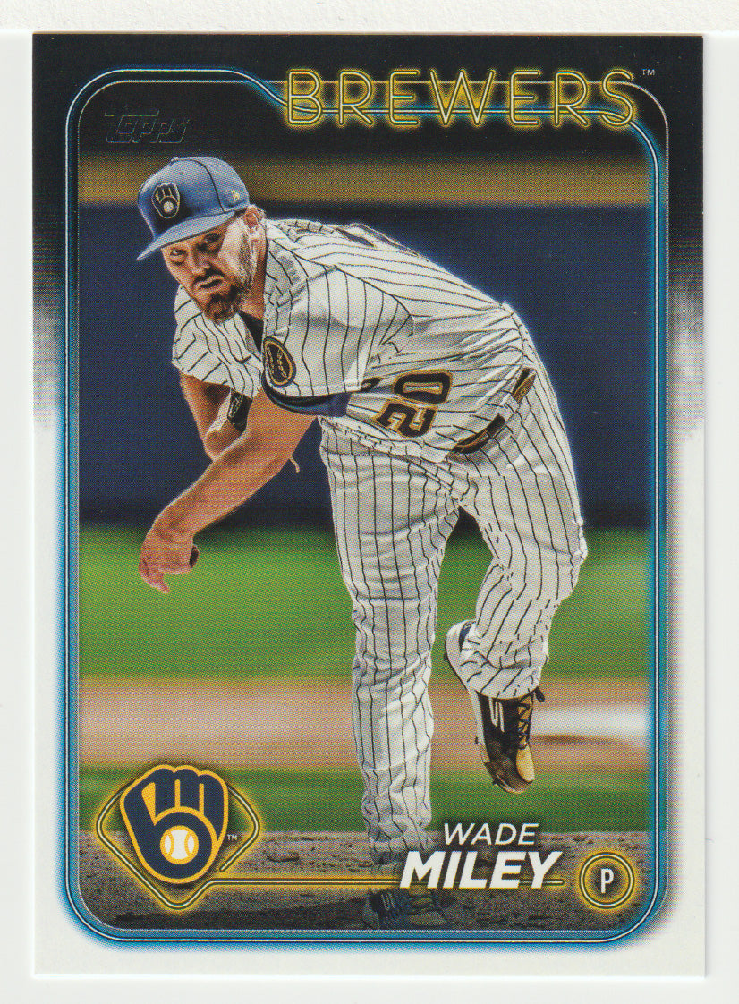 Wade Miley - Milwaukee Brewers (MLB Baseball Card) 2024 Topps # 671 Mint