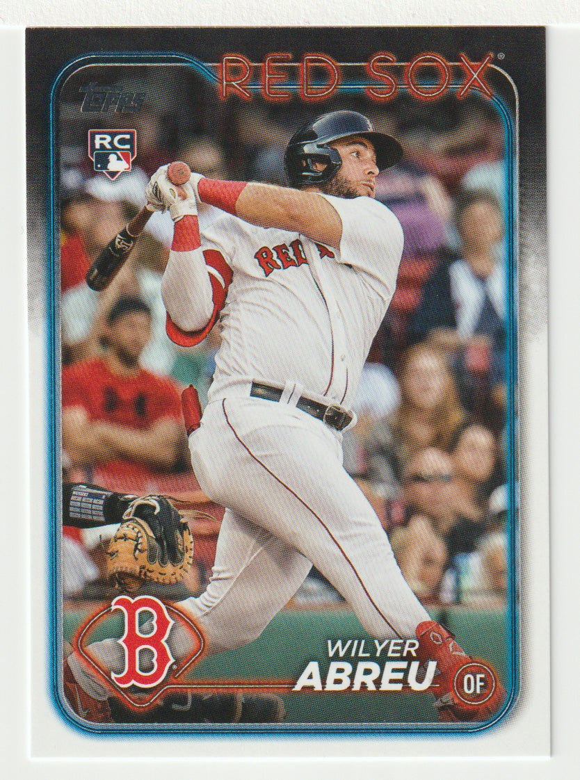 Wilyer Abreu RC - Boston Red Sox (MLB Baseball Card) 2024 Topps # 672 Mint