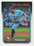 Alek Manoah - Toronto Blue Jays (MLB Baseball Card) 2024 Topps # 675 Mint