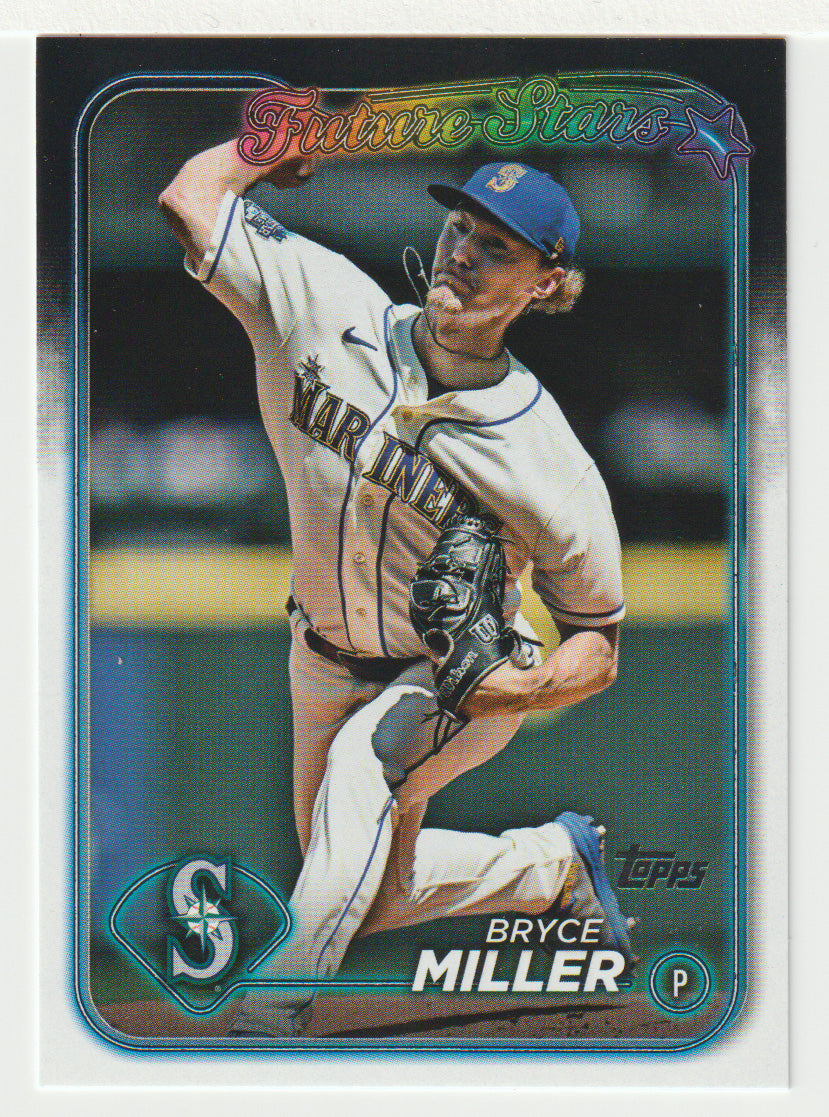 Bryce Miller - Seattle Mariners - Future Stars (MLB Baseball Card) 2024 Topps # 679 Mint