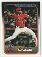 Kelvin Caceres RC - Los Angeles Angels (MLB Baseball Card) 2024 Topps # 680 Mint