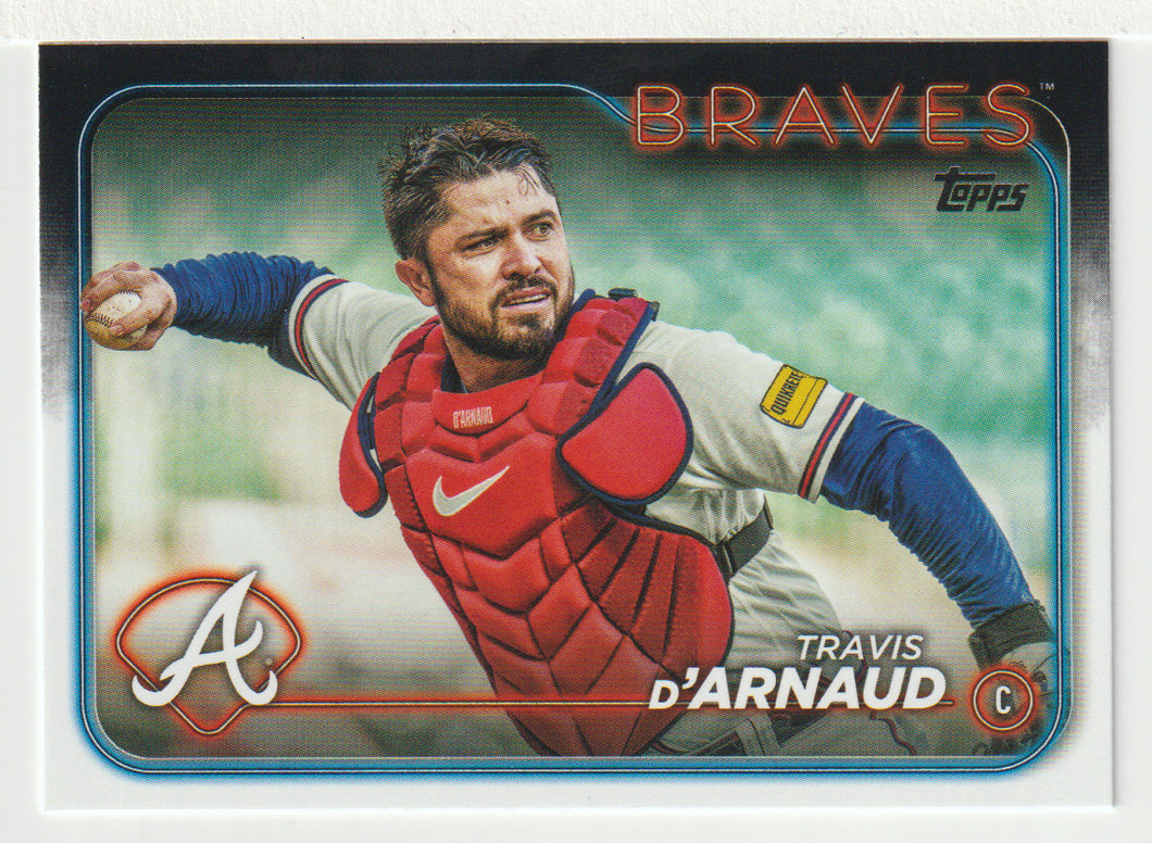 Travis d'Arnaud - Atlanta Braves (MLB Baseball Card) 2024 Topps # 686 Mint