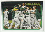 Oakland Athletics Team Card (MLB Baseball Card) 2024 Topps # 688 Mint
