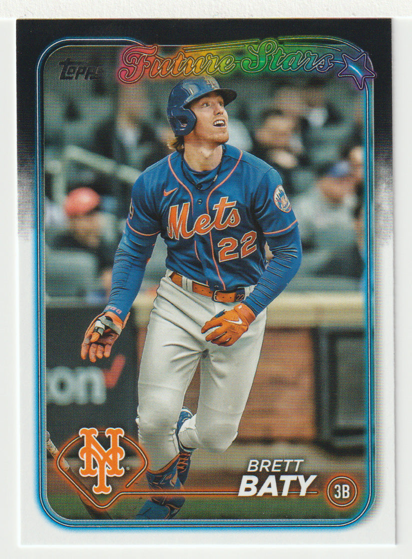 Brett Baty - New York Mets - Future Stars (MLB Baseball Card) 2024 Topps # 690 Mint