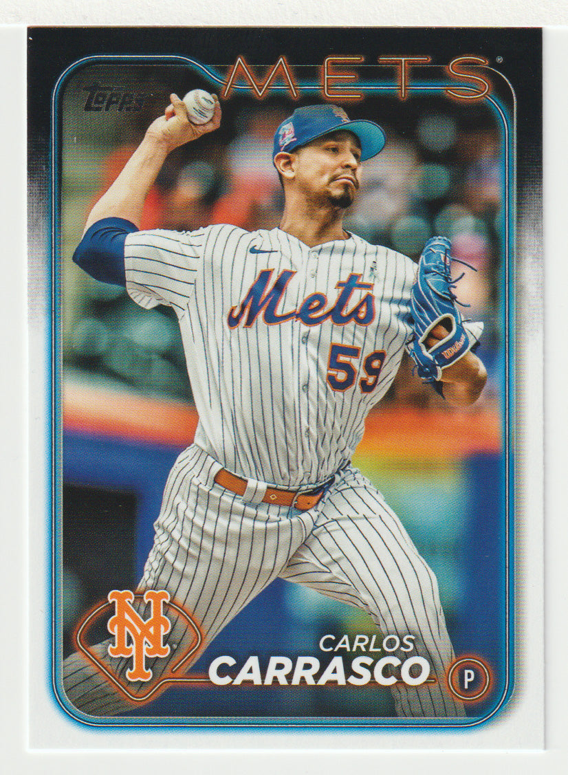 Carlos Carrasco - New York Mets (MLB Baseball Card) 2024 Topps # 693 Mint