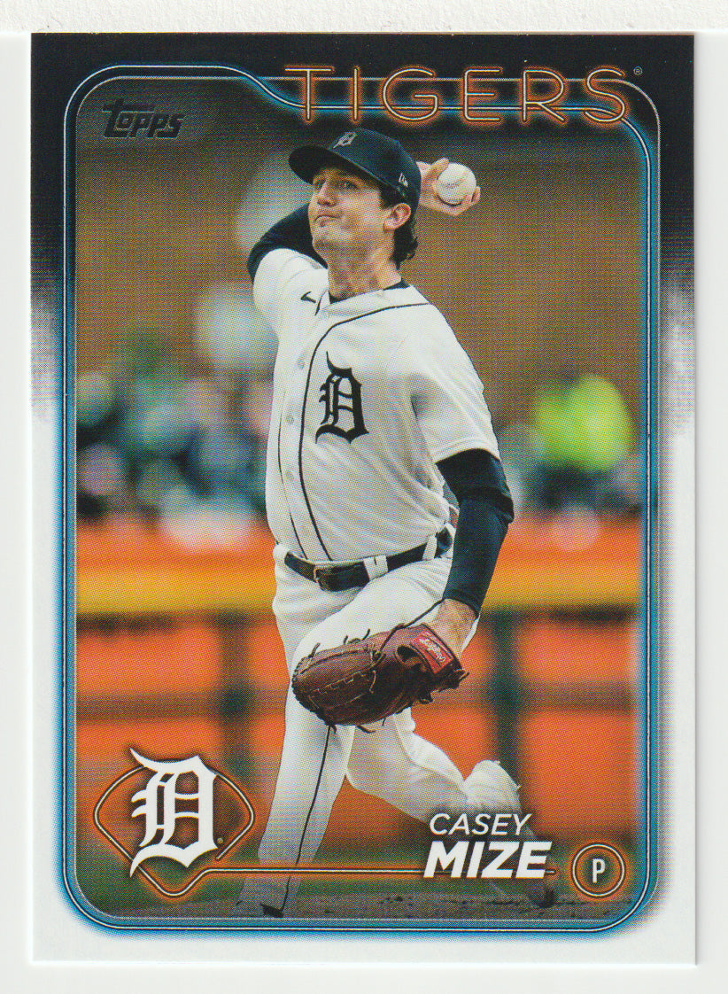 Casey Mize - Detroit Tigers (MLB Baseball Card) 2024 Topps # 694 Mint