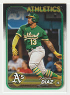 Jordan Diaz - Oakland Athletics (MLB Baseball Card) 2024 Topps # 697 Mint